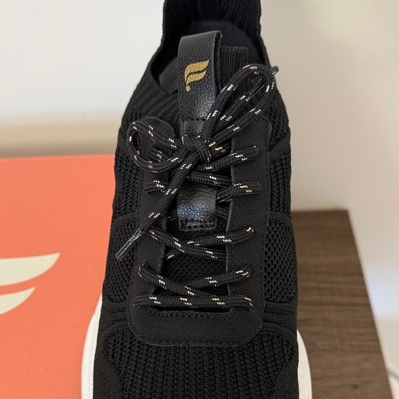 Fabletics Black and White Women's Sneakers - Picture 5 of 5